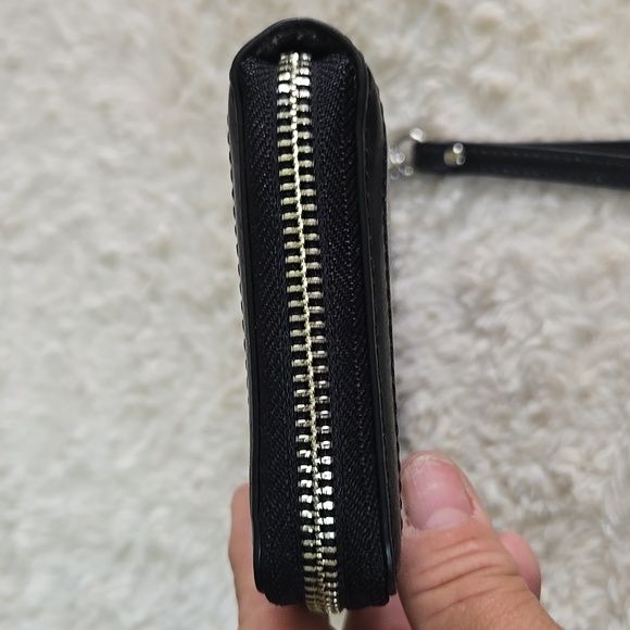 Michael Kors Black and Gray Women's Wallet - Picture 4 of 9